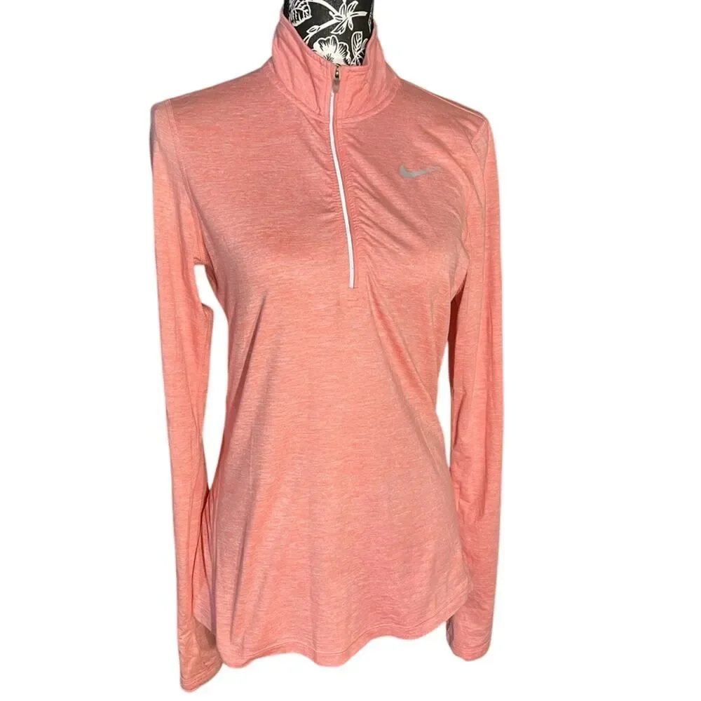 Light Pink Nike Dri Fit Long Sleeve Top Size Small, Excellent Condition